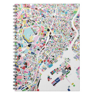 Cuaderno Mapa de Tokio Japón