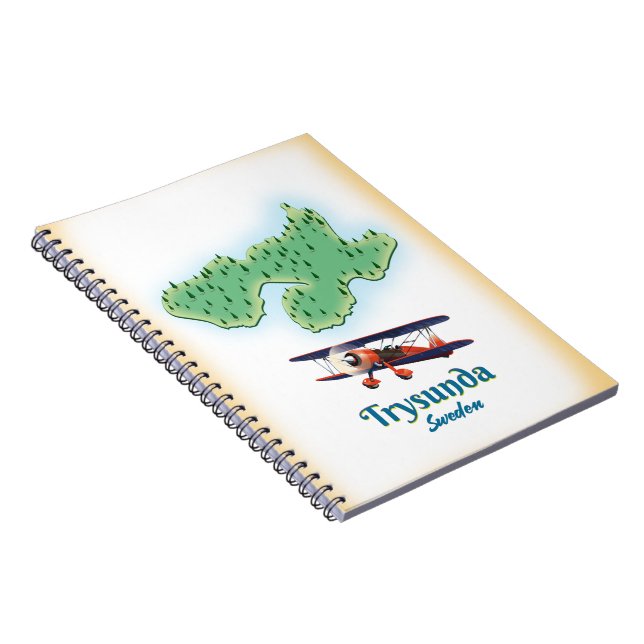 Cuaderno Mapa de Trysunda Suecia (Lado Derecho)