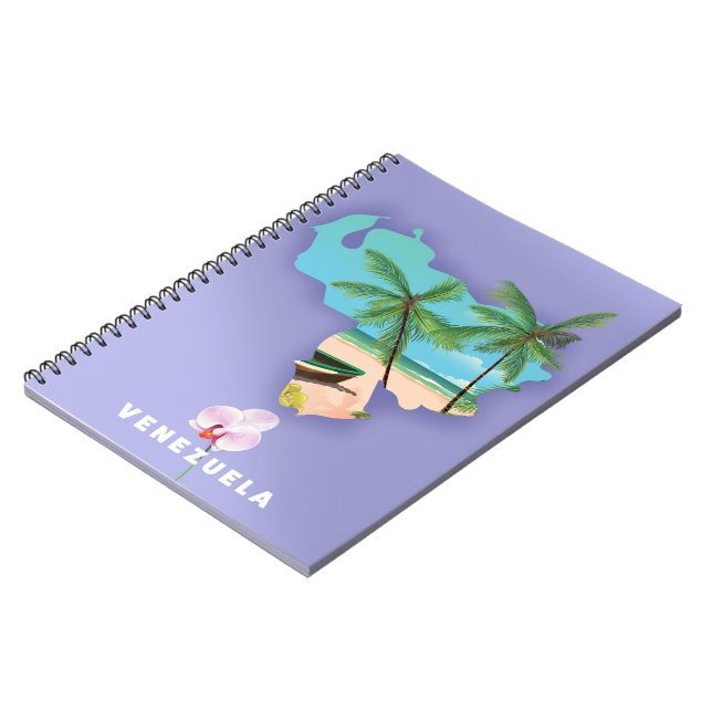 Cuaderno Mapa de Venezuela (Lado Izquierdo)