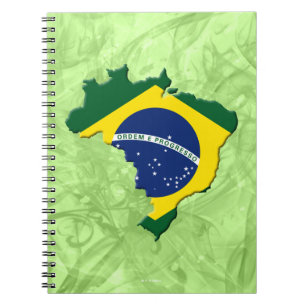 Cuaderno Mapa del Brasil