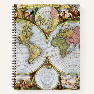 Cuaderno Mapa del mundo