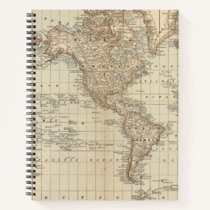 Cuaderno Mapa del mundo 3