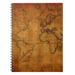 Cuaderno Mapa del mundo antiguo