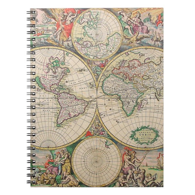 Cuaderno Mapa del Mundo Antiguo (Frente)