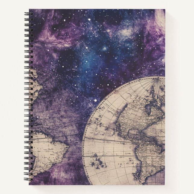 Cuaderno Mapa del mundo de la época celestial (3) (Anverso)