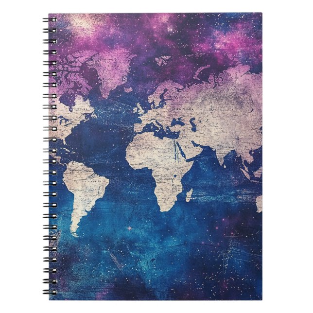 Cuaderno Mapa del mundo de la época celestial (4) (Frente)