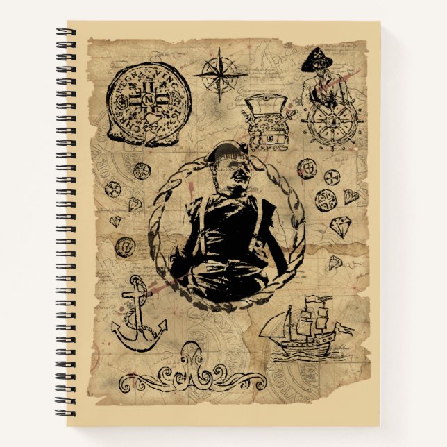 Cuaderno Mapa del tesoro eslovaco de Goonies (Anverso)