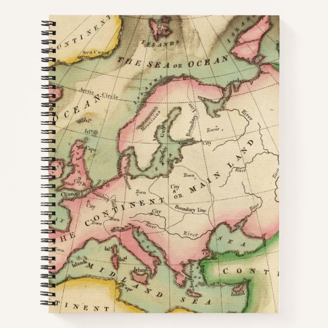 Cuaderno Mapa elemental (Anverso)