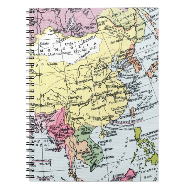 CUADERNO MAPA: EUROPA EN ASIA (Frente)