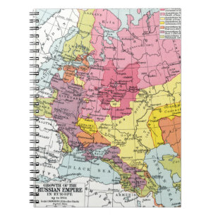 CUADERNO MAPA: EXTENSIÓN DE RUSIA