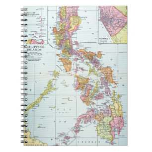 CUADERNO MAPA: FILIPINAS, 1905