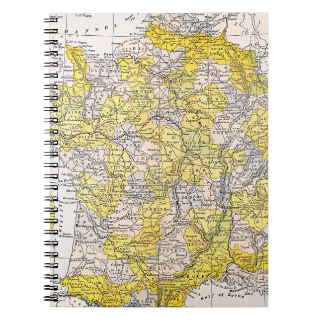 CUADERNO MAPA: FRANCIA (Frente)