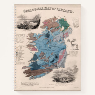 Cuaderno Mapa geológico de Irlanda