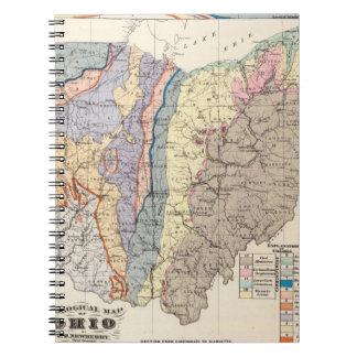 Cuaderno Mapa geológico de Ohio