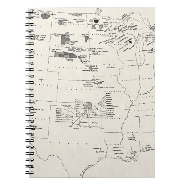 CUADERNO MAPA: INDIOS AMERICANOS 2 (Frente)