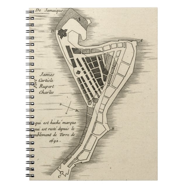 CUADERNO MAPA: JAMAICA, 1755 (Frente)