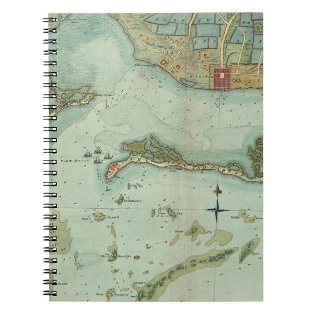 CUADERNO MAPA: JAMAICA, 1756 (Frente)