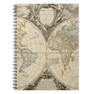 Cuaderno Mapa mundial 8