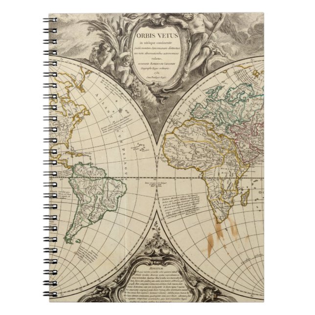 Cuaderno Mapa mundial 8 (Frente)