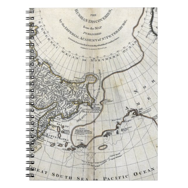 CUADERNO MAPA: NORTH PACIFIC (Frente)