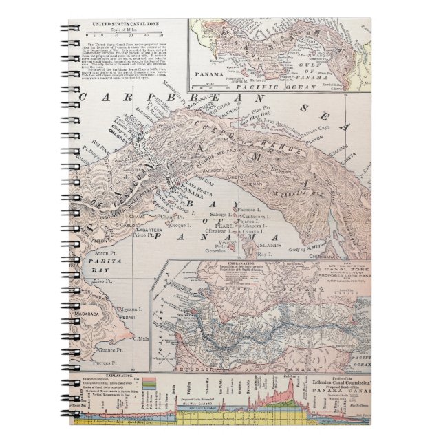 CUADERNO MAPA: PANAMÁ, 1907 (Frente)