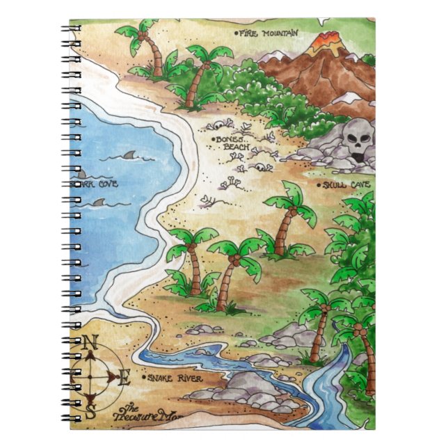 Cuaderno Mapa pirata (Frente)