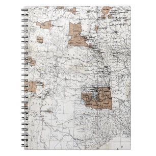 CUADERNO MAPA: RESERVAS, 1888