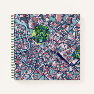 Cuaderno Mapa Roma Italia