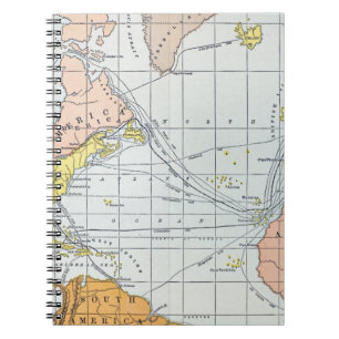 CUADERNO MAPA: VIAJES ATLÁNTICOS