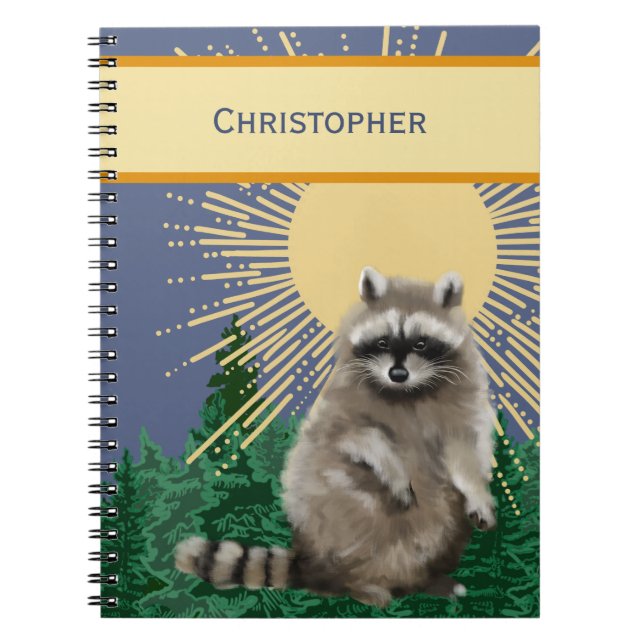 Cuaderno Mapache (Frente)