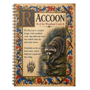 Cuaderno Mapache, Arte de Bestiario Medieval