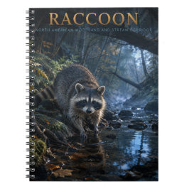 Cuaderno Mapache Corriente Bosque ANIMALES