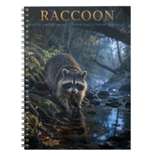 Cuaderno Mapache Corriente Bosque ANIMALES