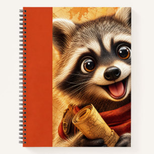 Cuaderno Mapache Explorador
