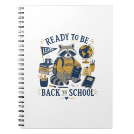Cuaderno Mapache Universitario De Regreso A Clases