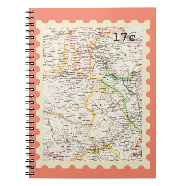 Cuaderno Mapas de sellos de época (Frente)