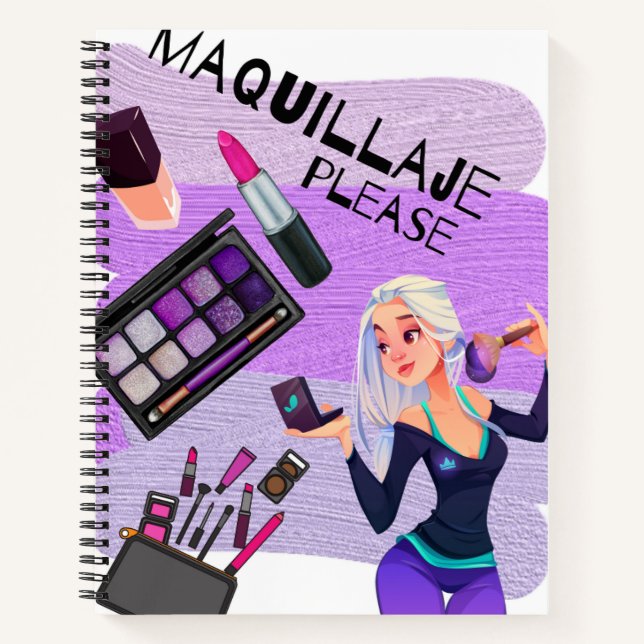CUADERNO MAQUILLAJE POR FAVOR (Anverso)