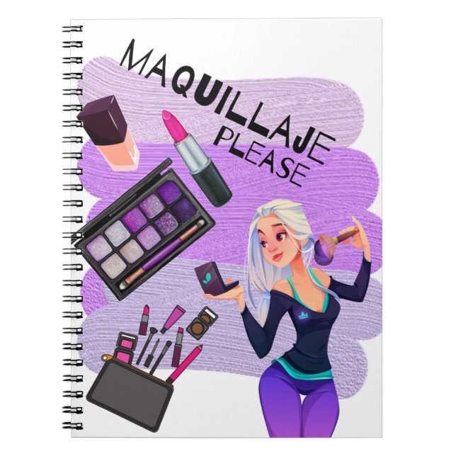 CUADERNO MAQUILLAJE POR FAVOR (Frente)
