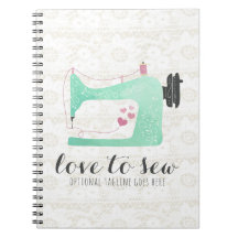 Máquina de coser en Shabby Chic Lace & Burlap