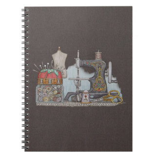 Cuaderno Máquina de coser manual