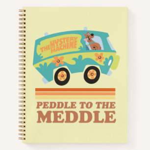 Cuaderno Máquina de misterio Scooby-Doo "Peddle to Meddle"