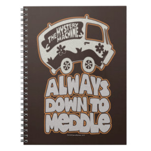 Cuaderno Máquina De Misterio "Siempre Hasta El Mal"