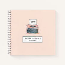 Máquina retro de acuarela cúrcuma rosa