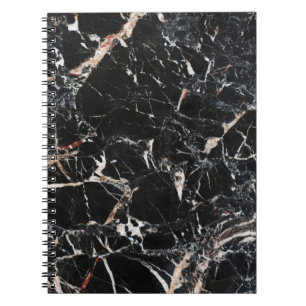 Cuaderno Mar abstracto de fondo natural de piedra de mármol