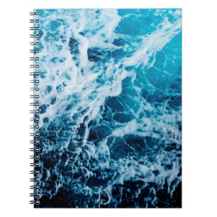 Cuaderno Mar rápido en barco de vela. Dramática e imagen
