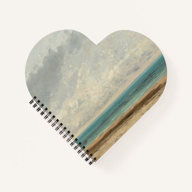 Cuaderno Mar tranquilo - Gustave Courbet (Anverso)