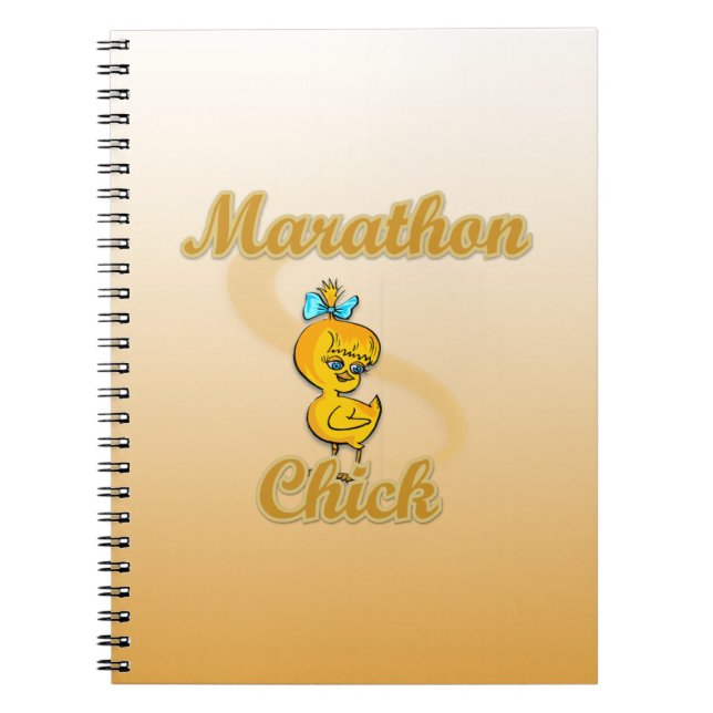 Cuaderno Marathon Chick (Frente)