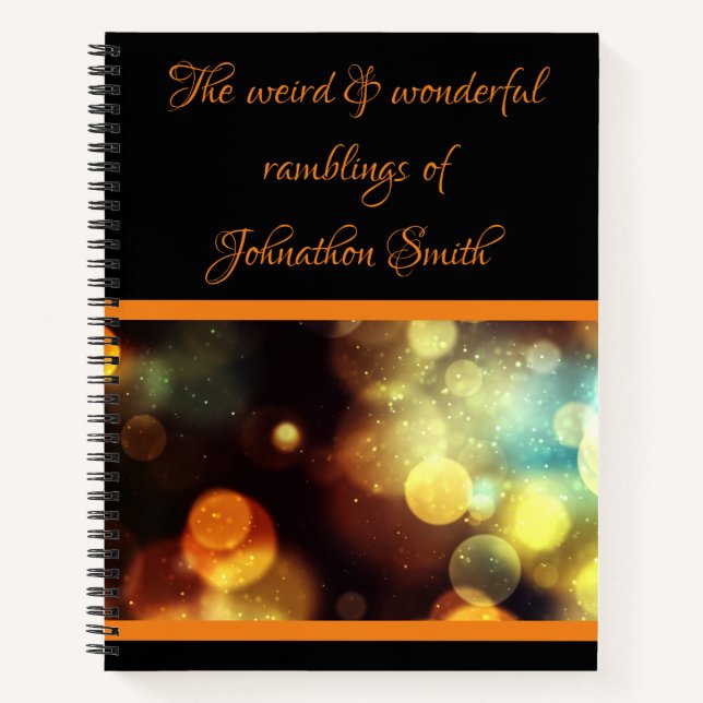 Cuaderno Maravilloso (Anverso)