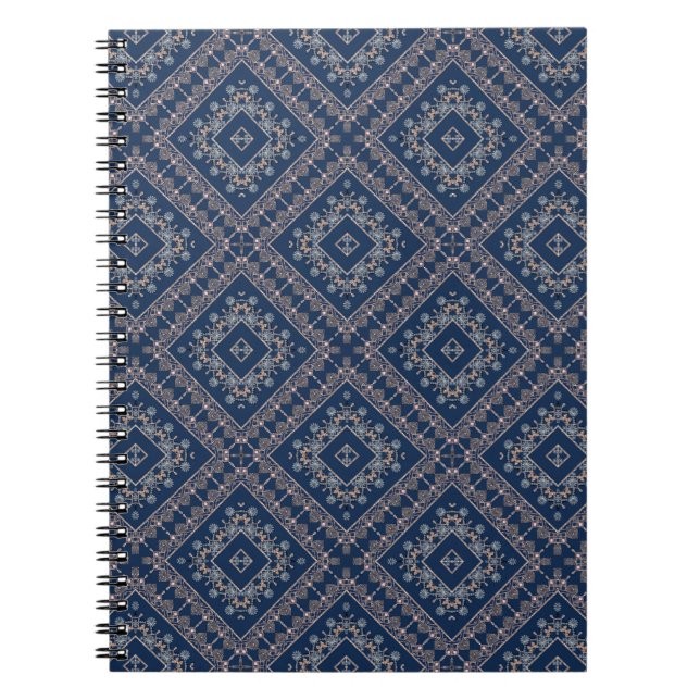 Cuaderno Maravilloso decorado con perlas de joyería perlas (Frente)