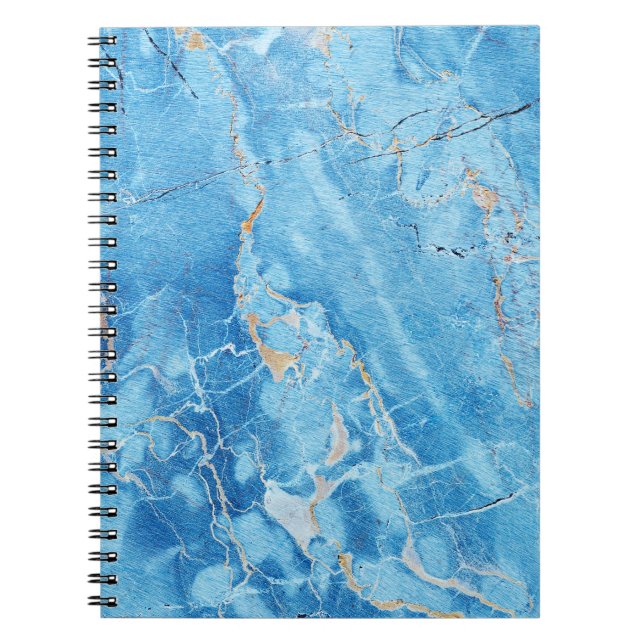 Cuaderno Marble Elegance: Superficie texturada natural. (Frente)